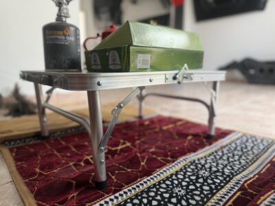 ‏طولة التخييم القابلةلل للطي 