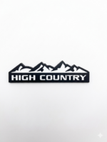 شعار High Country المجسم ثلاثي الأبعاد لعشاق الطرق الوعرة والـ Off-Road* #