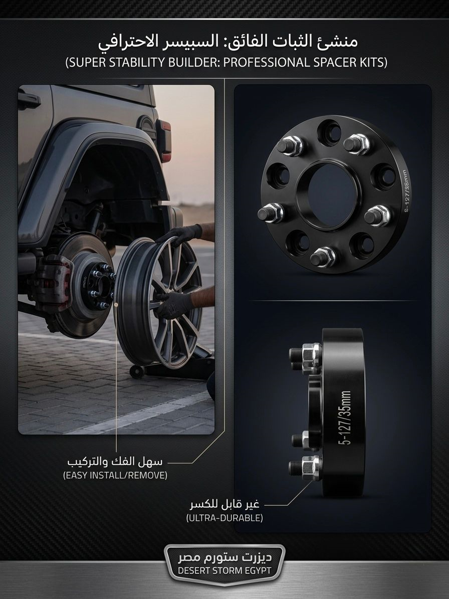 سبيسر ازاحة اطارات