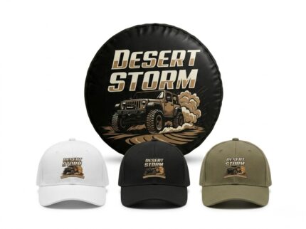 Spare Tire Cover and cab كفر استبن و كاب راس